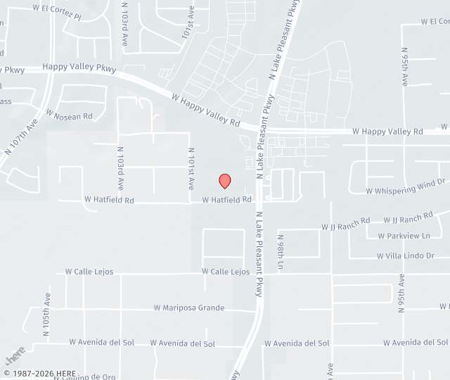 Location Map: 24650 N Lake Pleasant Pkwy, Suite 101, Studio #3 Peoria, AZ 85383